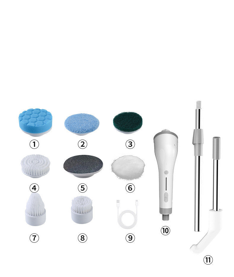 wireless electric cleaning brush
