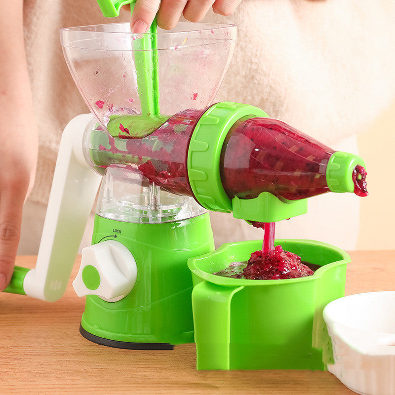 Manual fruit juicer machine