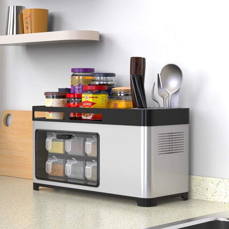 Kitchen shelf organizer box