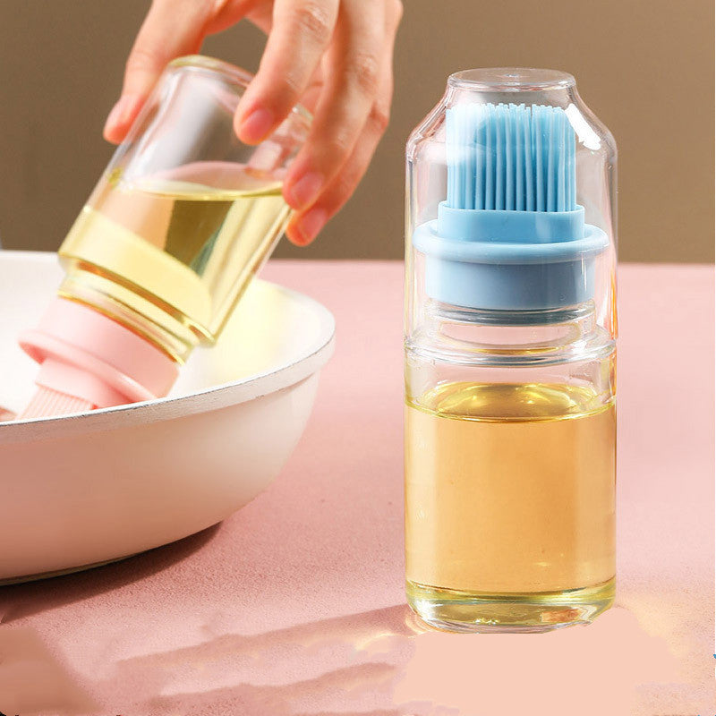 Silicone oil brush for BBQ