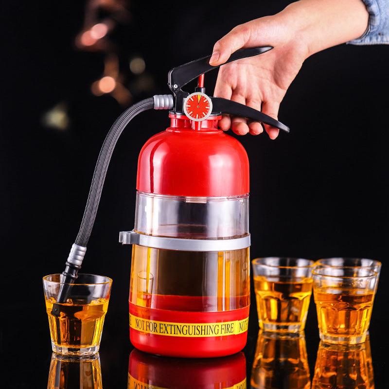 Beer Pourer Fire Extinguisher