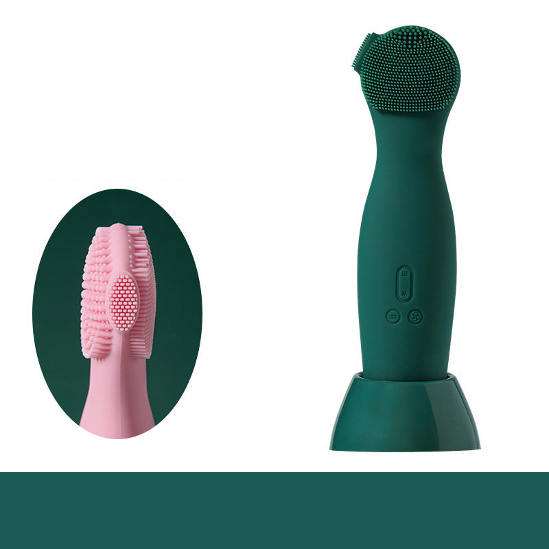 Electric face scrubber