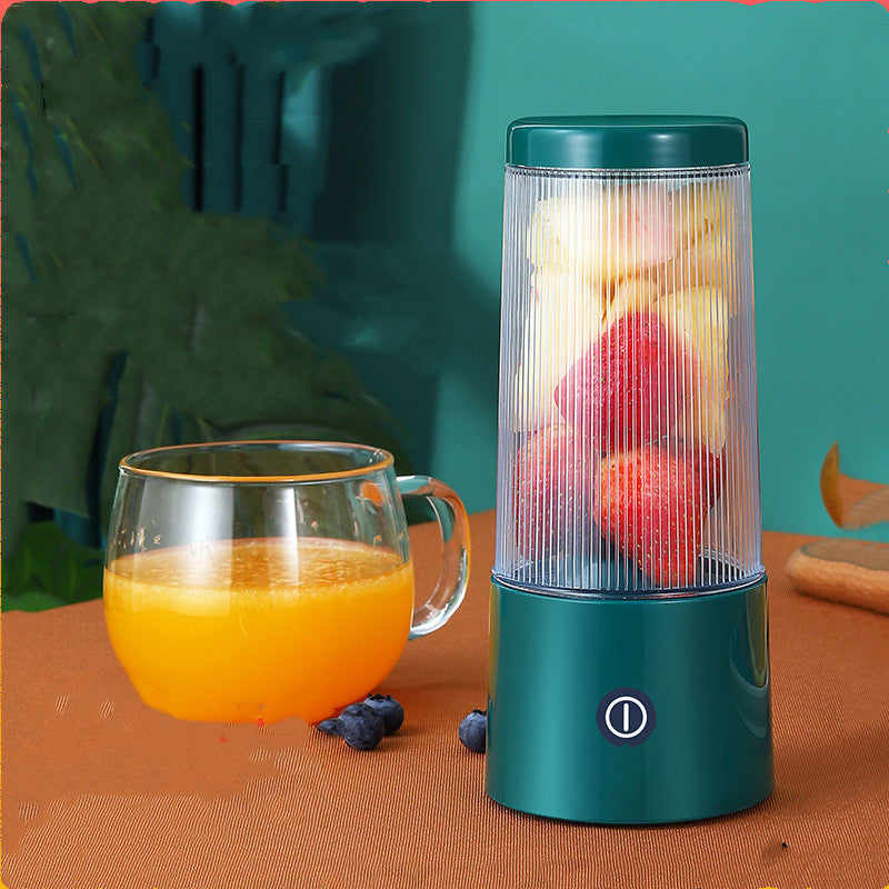 Rechargeable portable juicer cup
