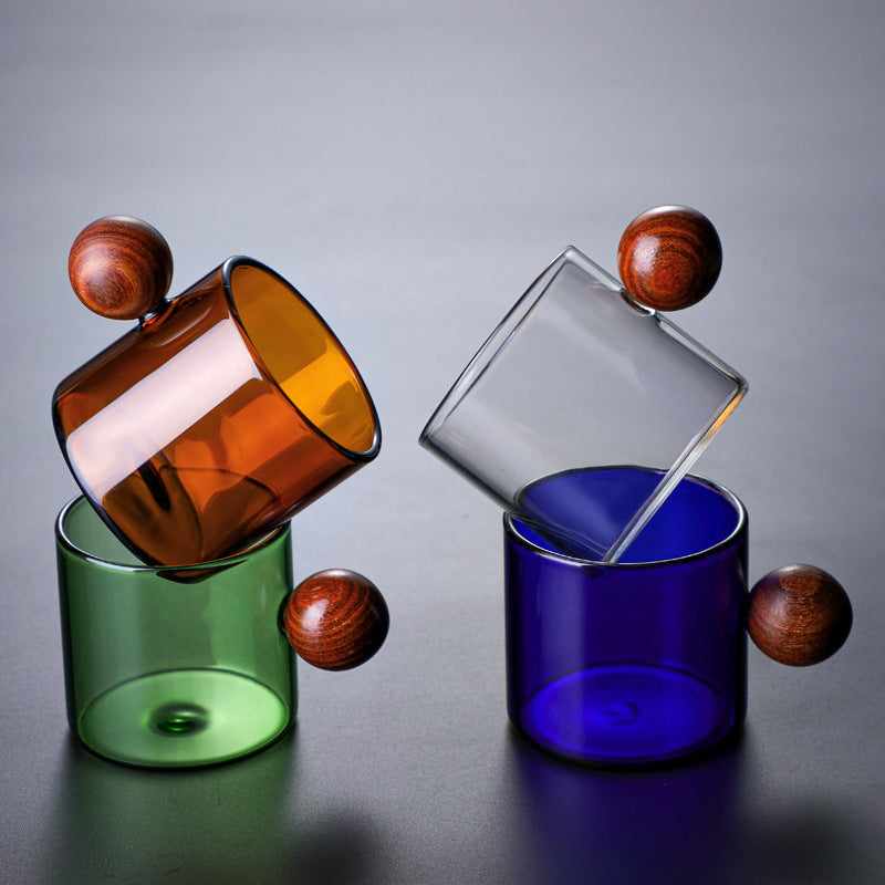 Stained glass coffee cup