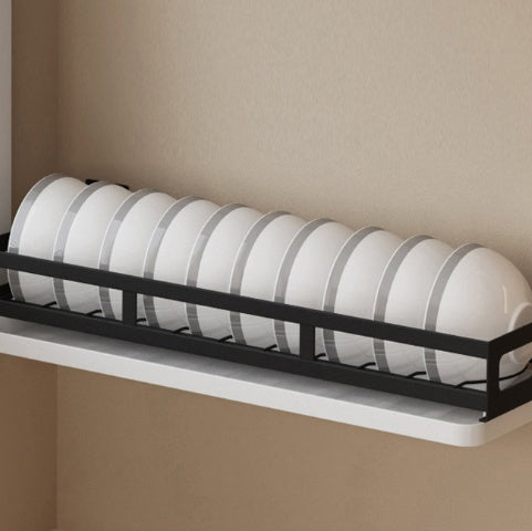 Black dish drying rack