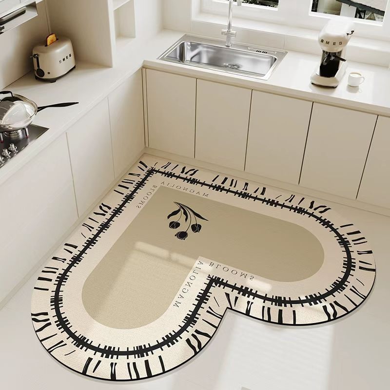 Kitchen countertop drying pad