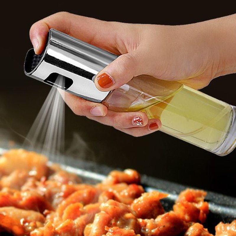 Olive oil dispenser for grilling