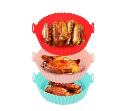 Reusable silicone air fryer liner