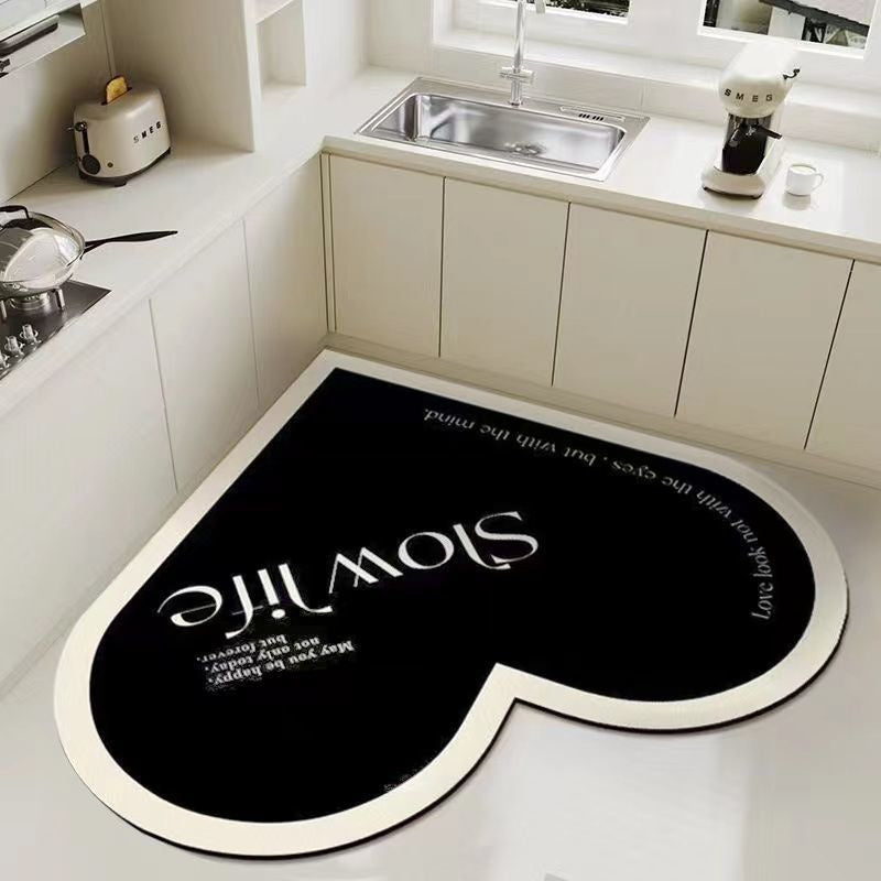 Quick dry dish mat