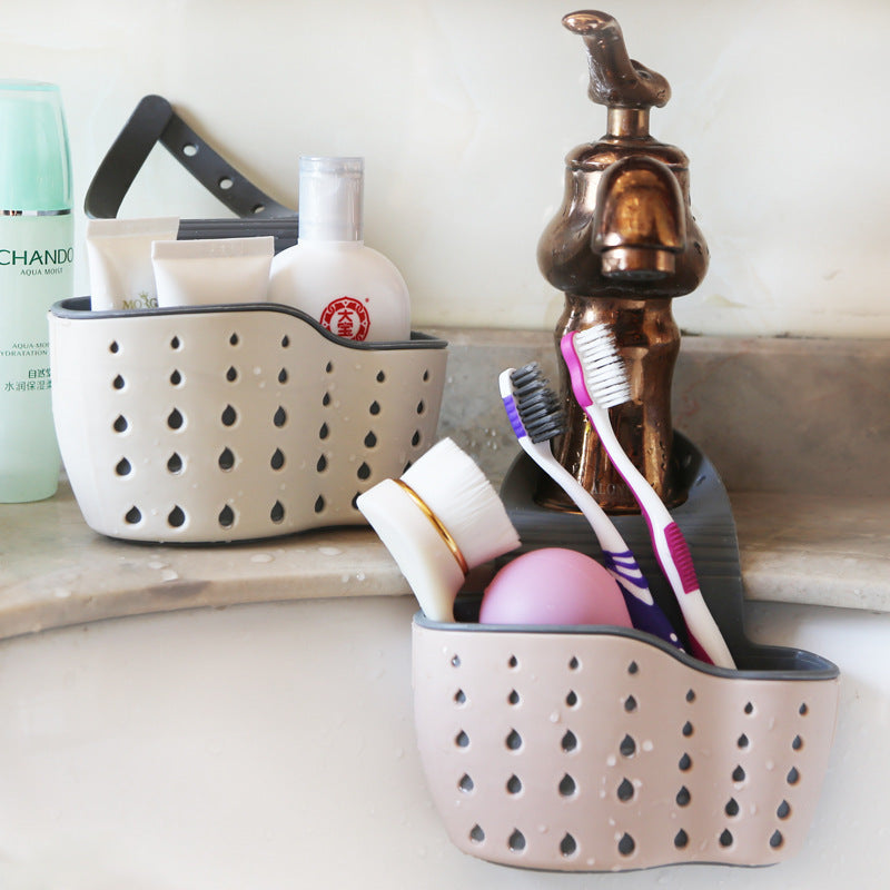 Sponge and soap rack