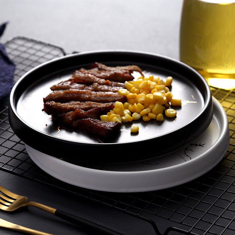 Household ceramic dish