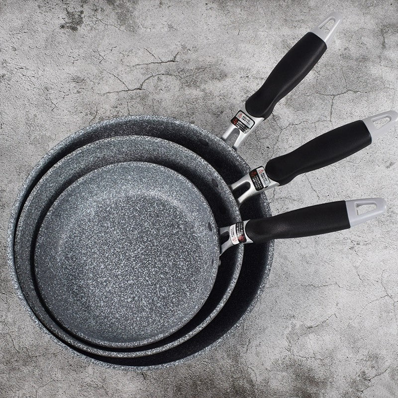 Stone coated frying pan