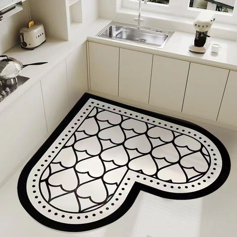 Anti-slip absorbent mat
