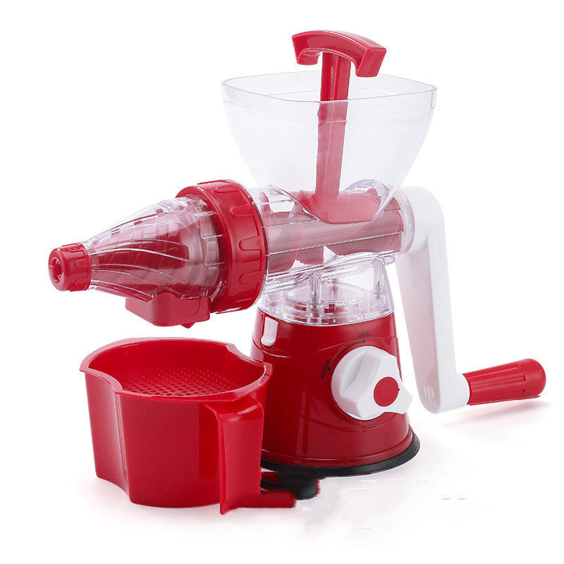 Portable manual juicer