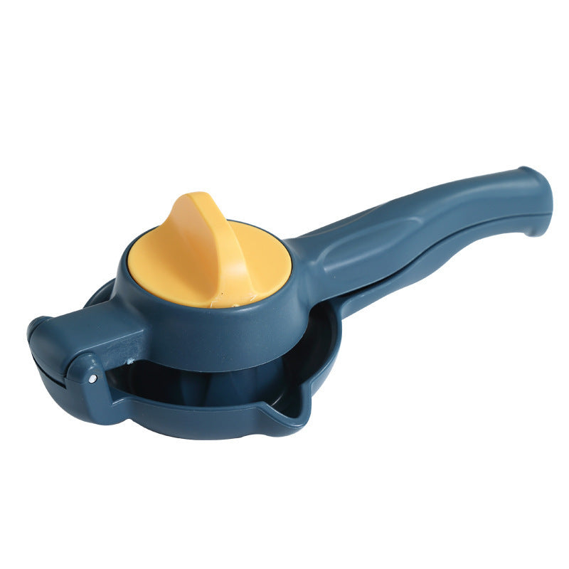 Portable manual juice press