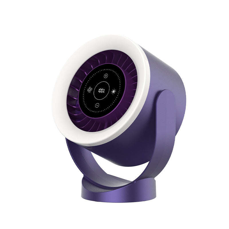 USB table fan light