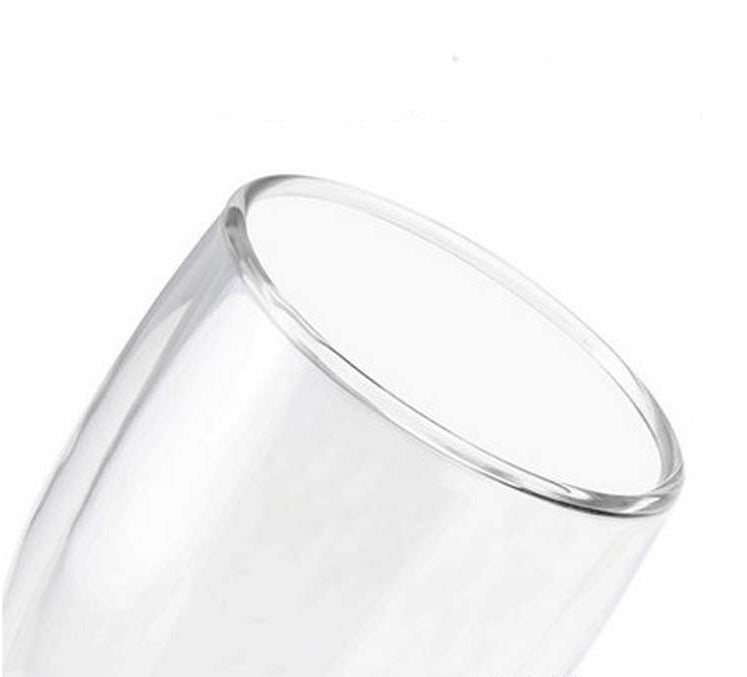 Insulated glass coffee cup