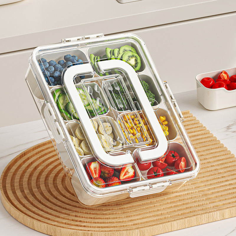 Refrigerator organizer box