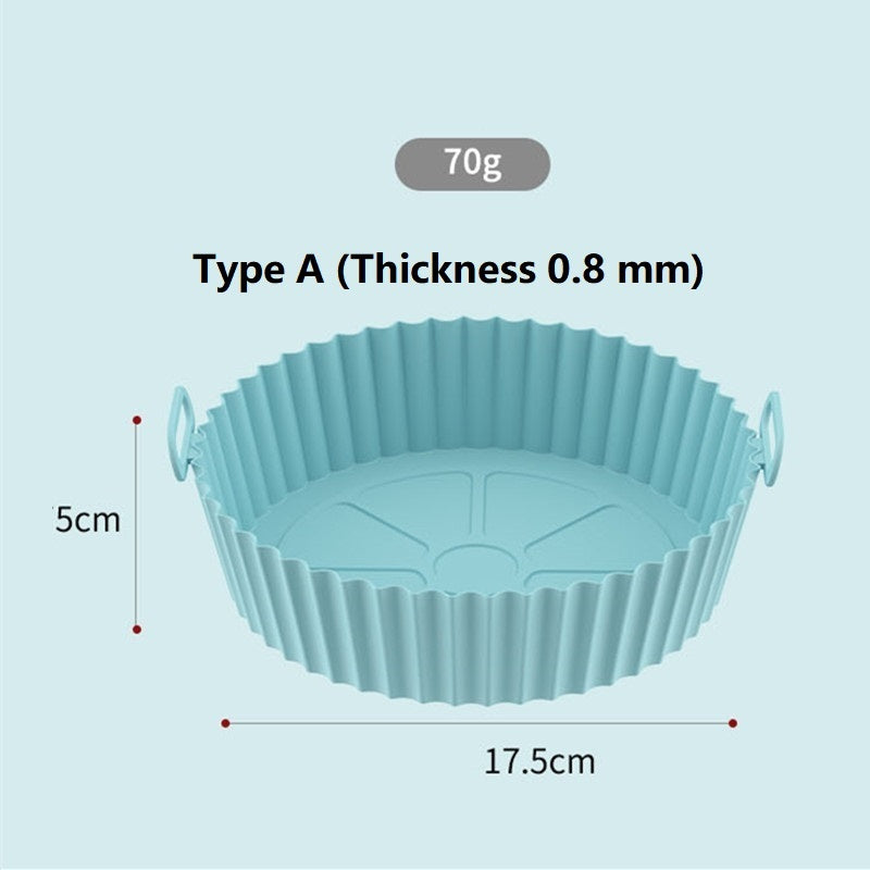 Silicone baking mat for air fryer